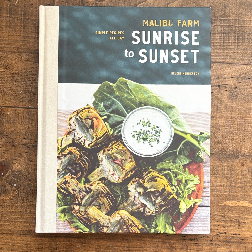 Malibu Farm Sunrise to Sunset Cookbook - NEW